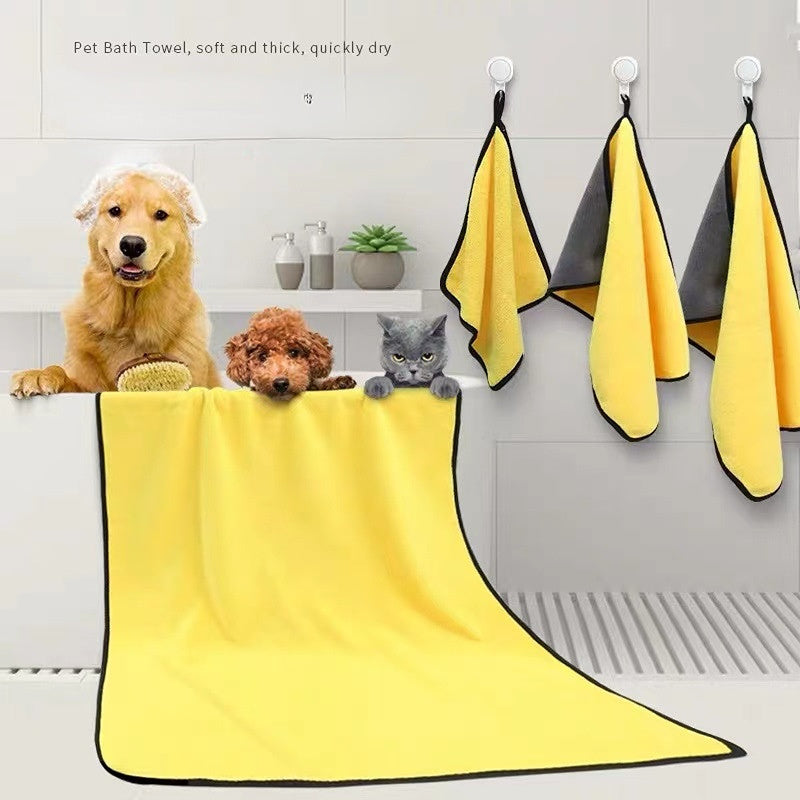 Quick-drying Soft Fiber Dog Towels