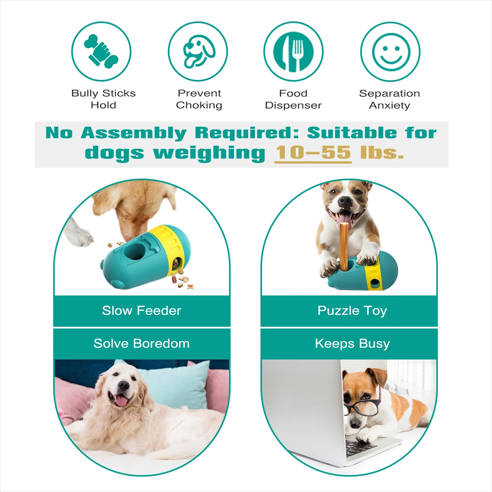 Dog Puzzle Feeder Toy