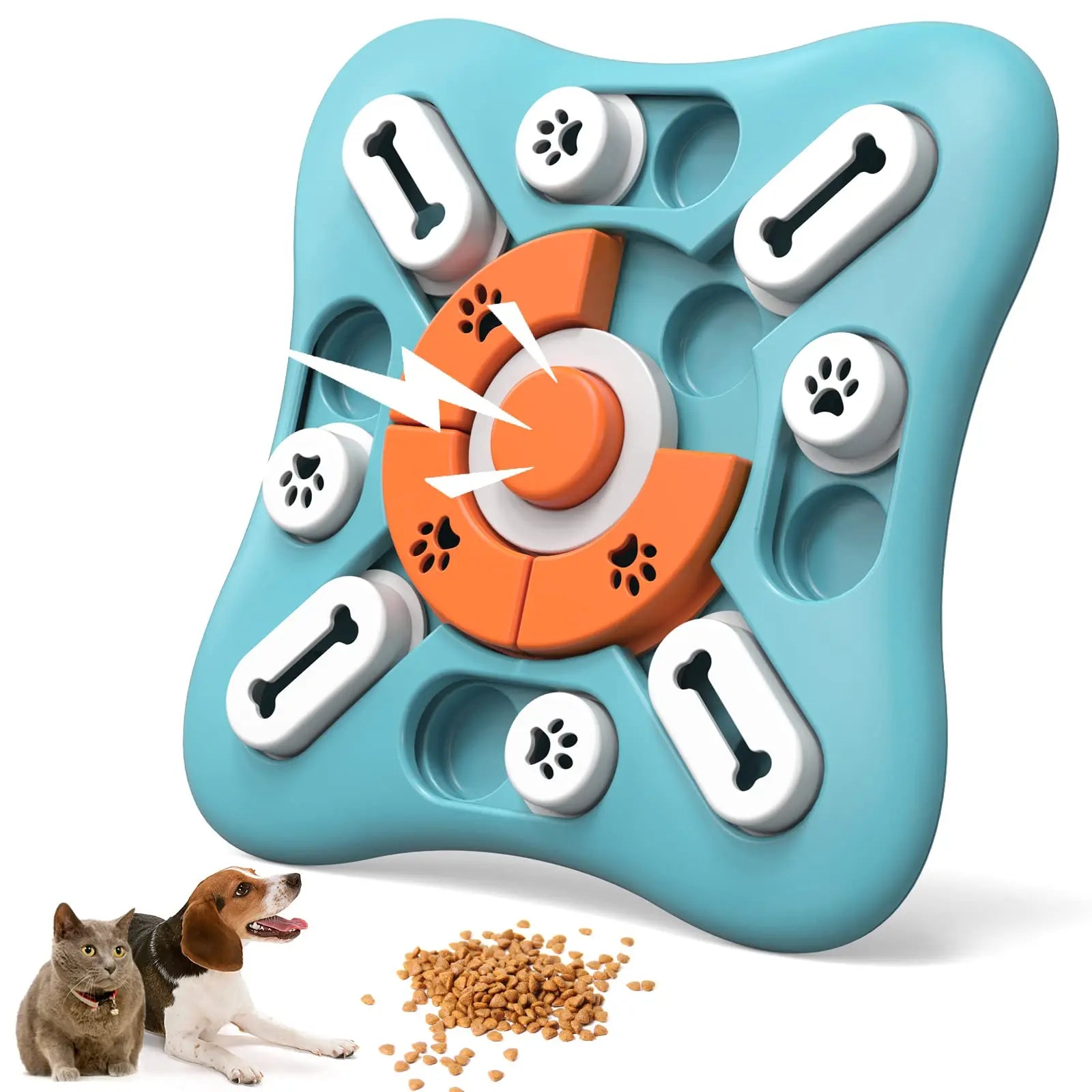 Interactive Puzzle Feeder Toy