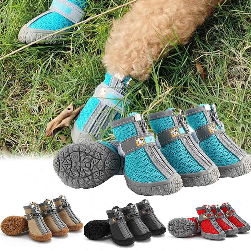 Non-Slip Warm Dog Shoes