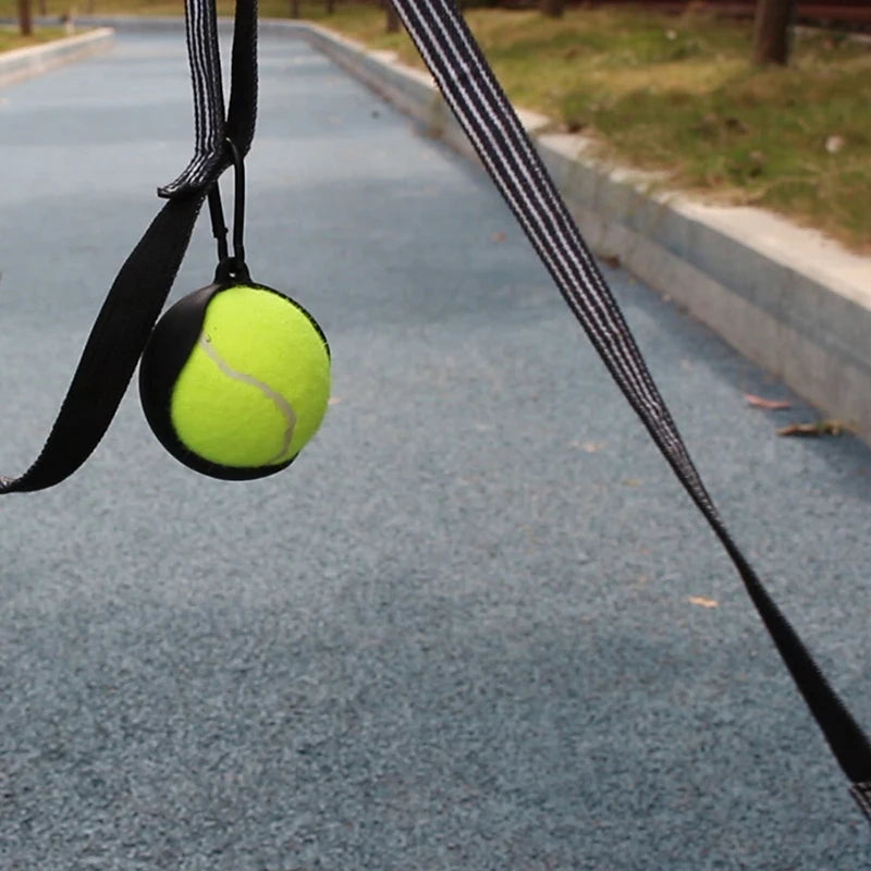 Hands-Free Tennis Ball Holder