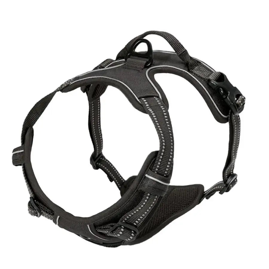 No Pull Dog Harness Front Clip Heavy Duty Reflective Easy Control Handle