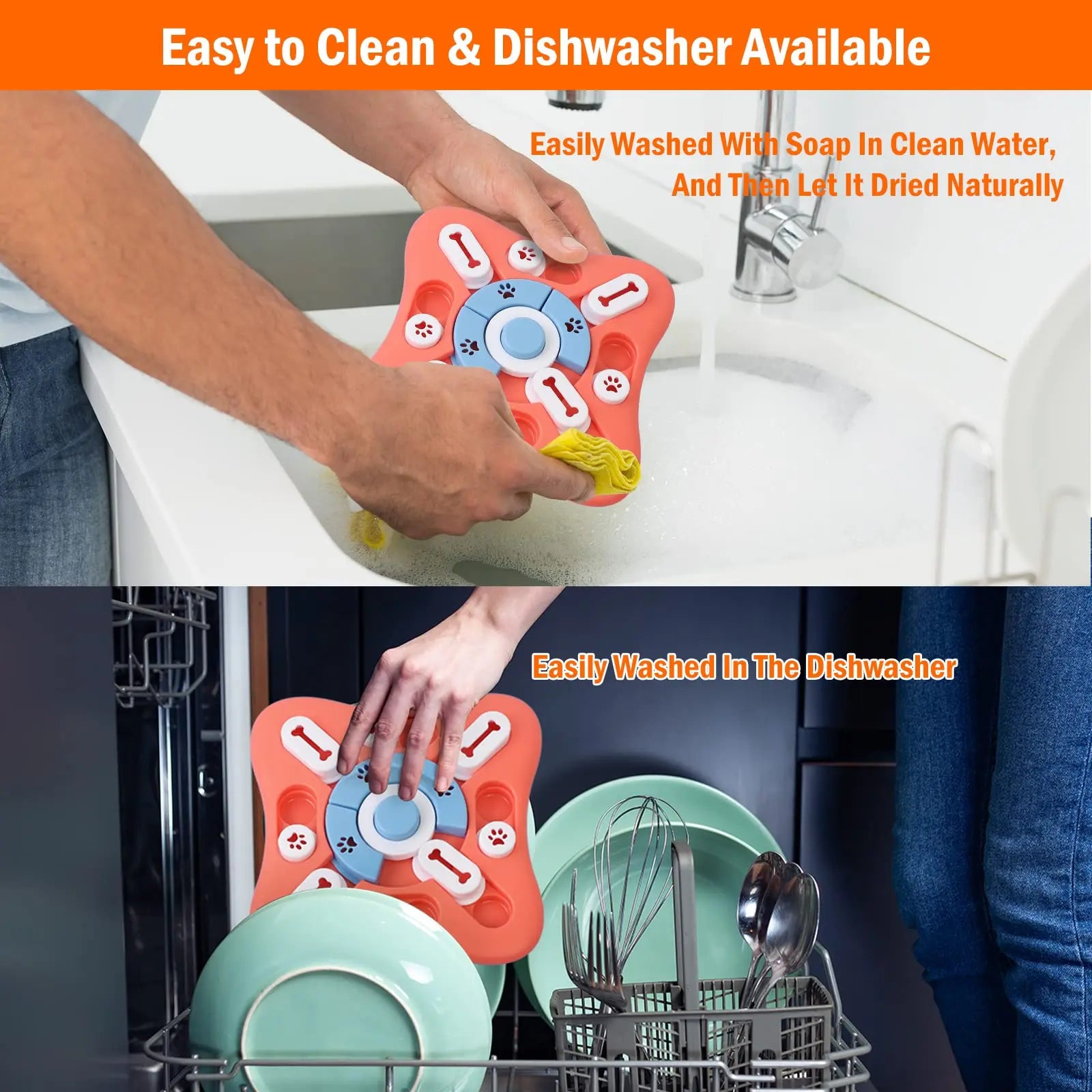 Interactive Puzzle Feeder Toy