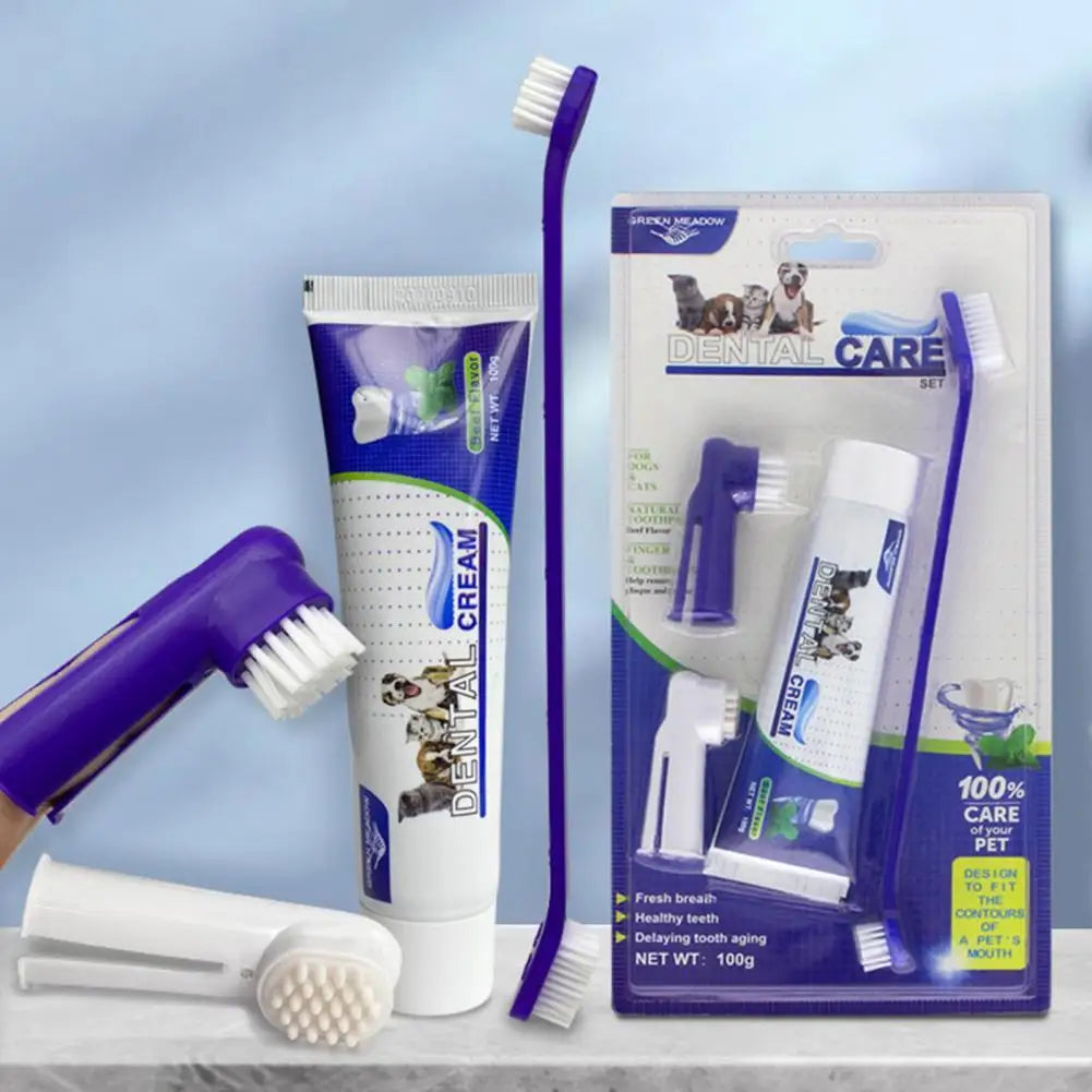 Pet Toothbrush & Toothpaste Kit