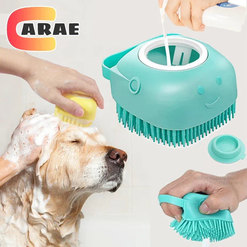 Silicone Pet Bath Brush