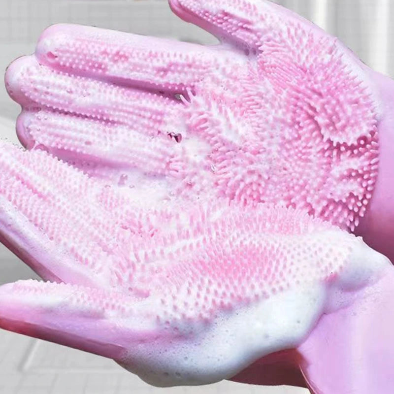 Silicone Grooming Gloves
