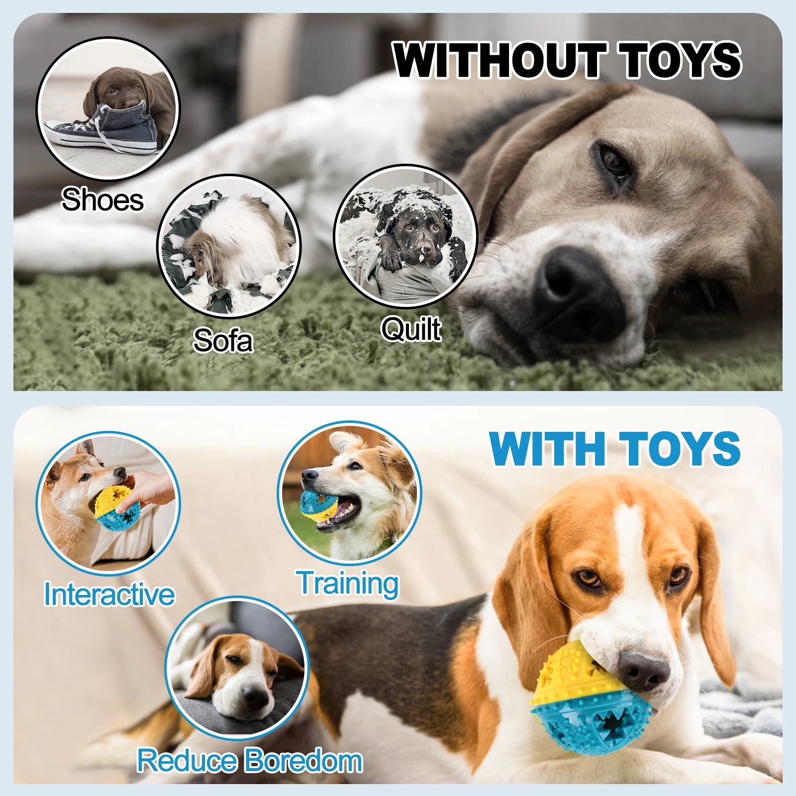 Interactive Dog Chew Toy