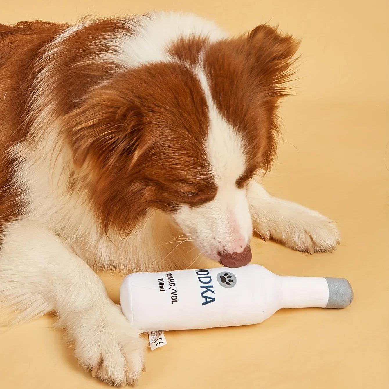 Vodka Bottle Dog Chew Toy