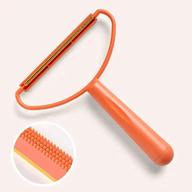 Pet Hair Remover Scraper Brush