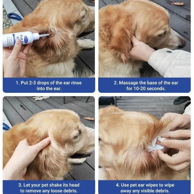Pet Ear Cleaner Drops