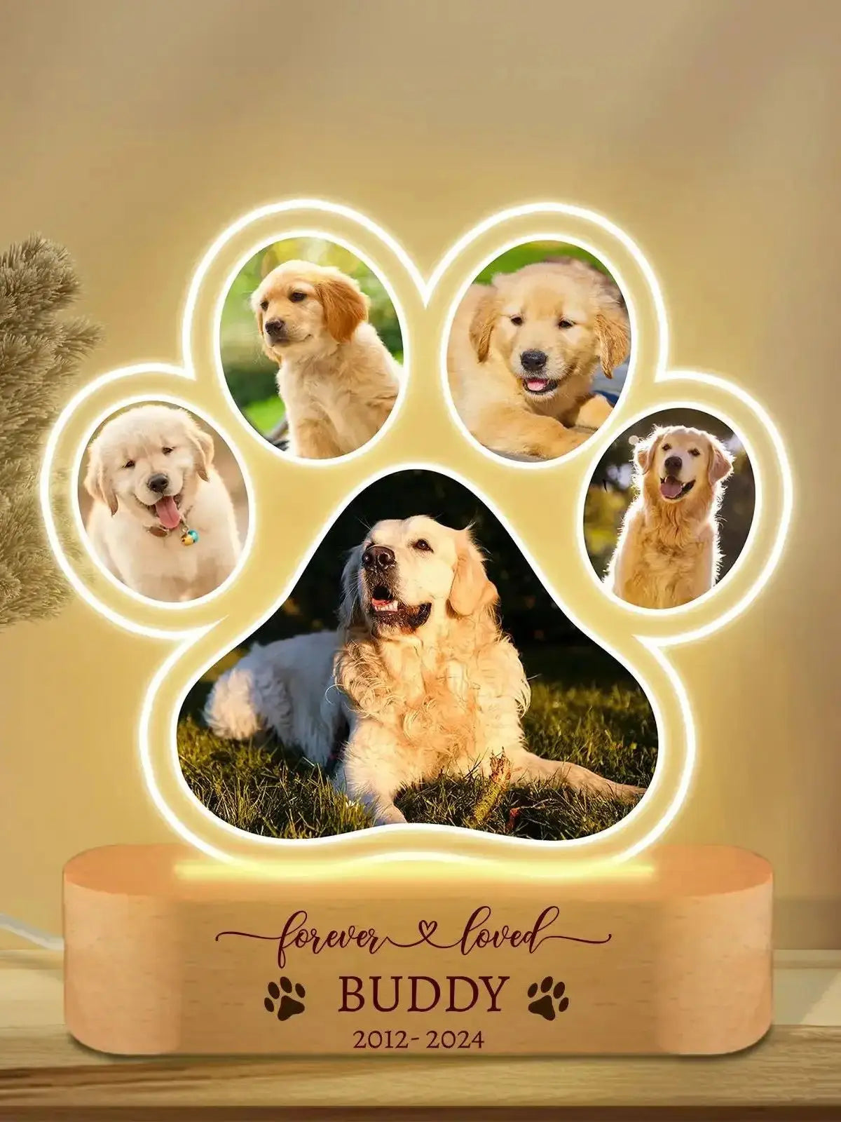 Custom Pet Night Light