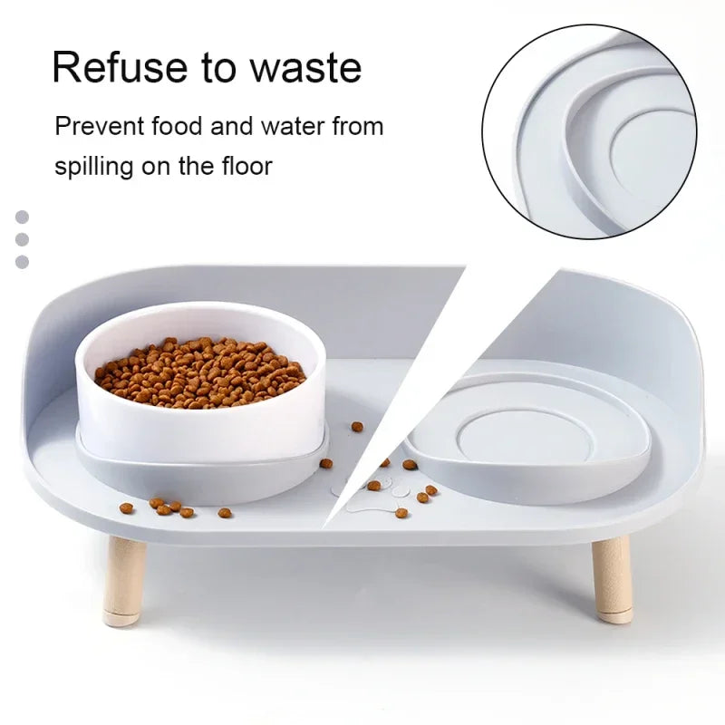 Adjustable Pet Bowl Feeder
