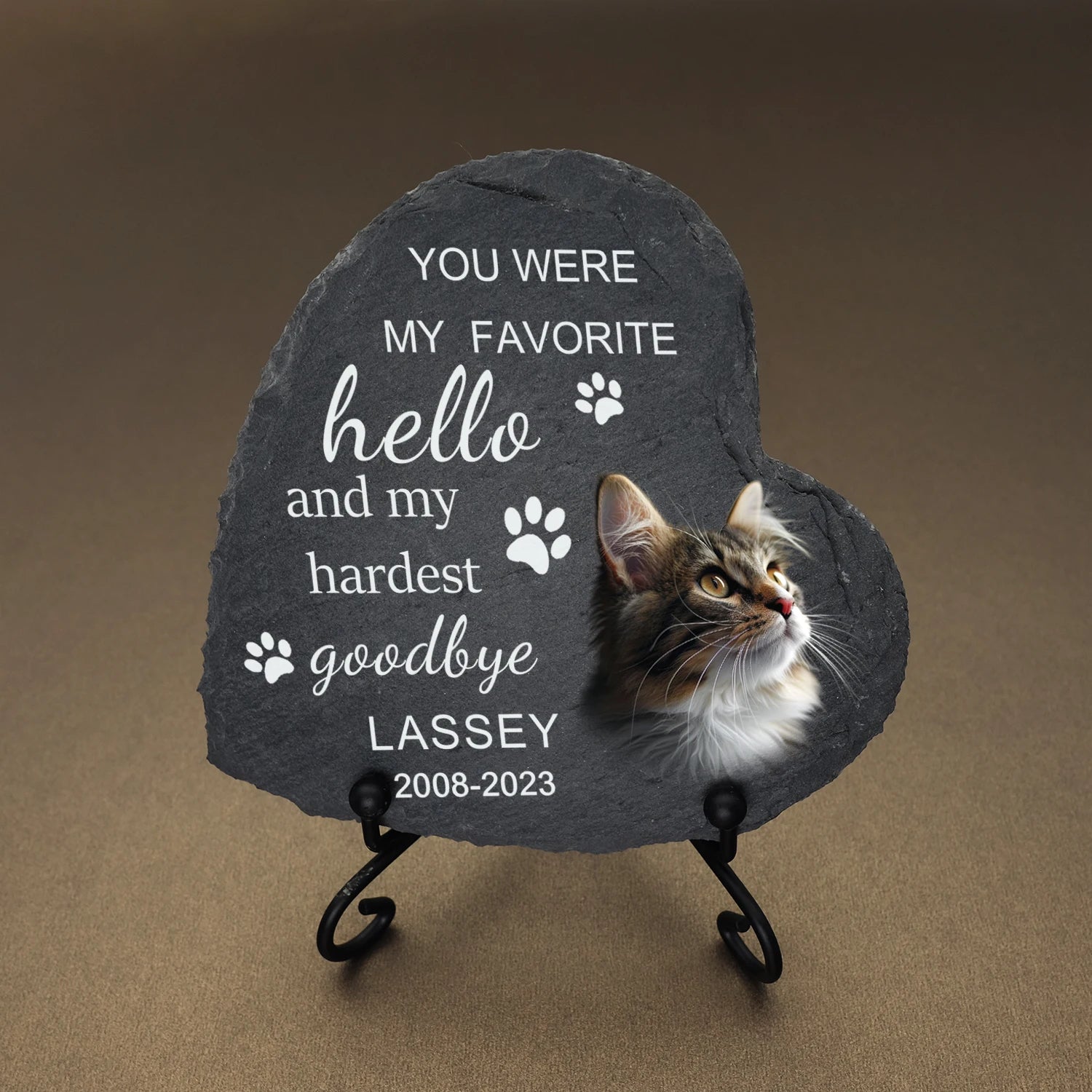 Engraved Pet Memorial Stone