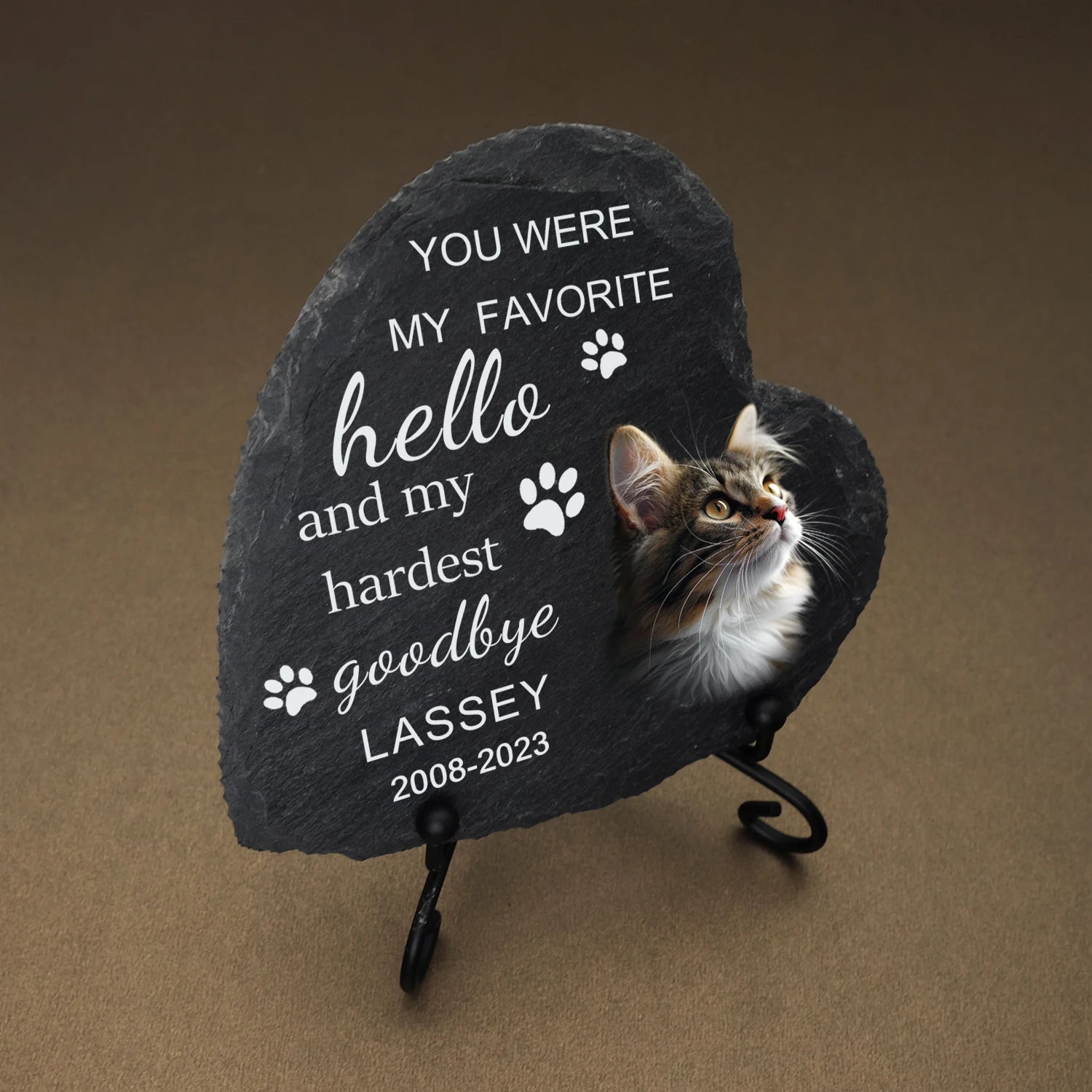Engraved Pet Memorial Stone