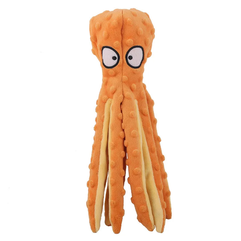 Indestructible Squeaky Octopus Toy