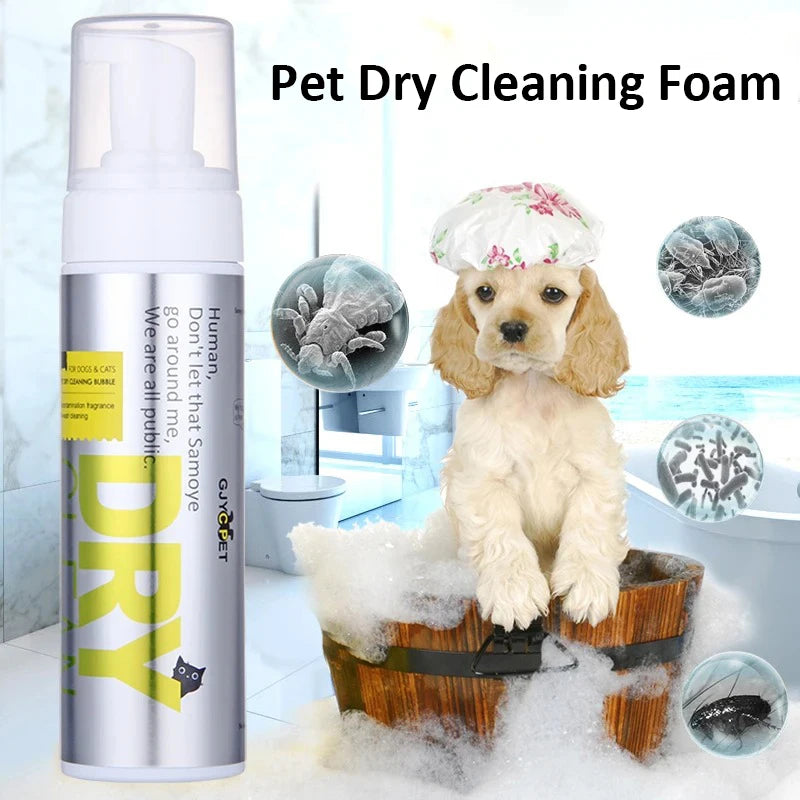 No-Rinse Pet Cleaning Foam