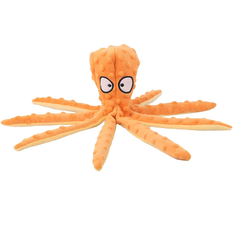Indestructible Squeaky Octopus Toy