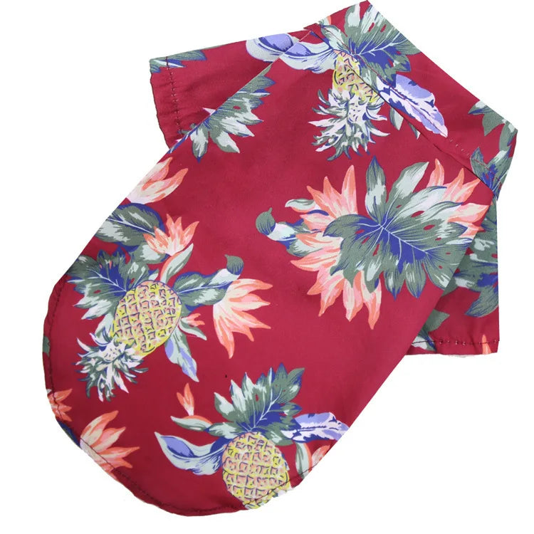 Hawaiian Summer Dog Shirt