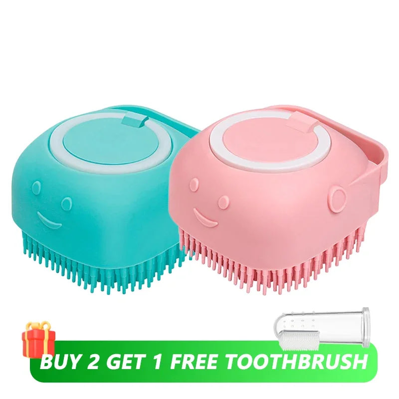 Silicone Pet Bath Brush