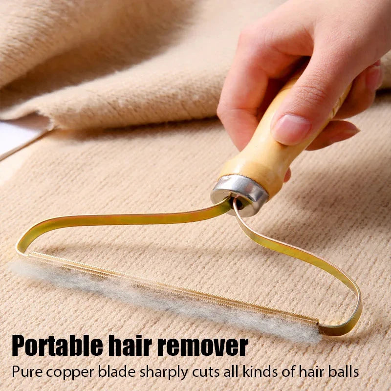 Pet Hair Remover Scraper Brush