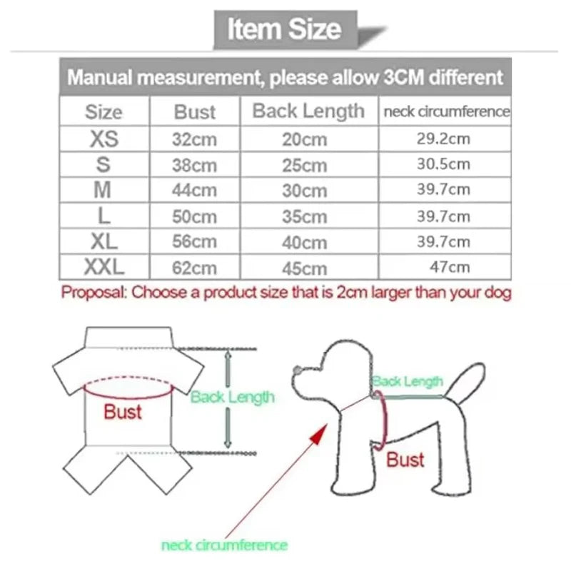 Winter Pet Hoodie for Small Dogs