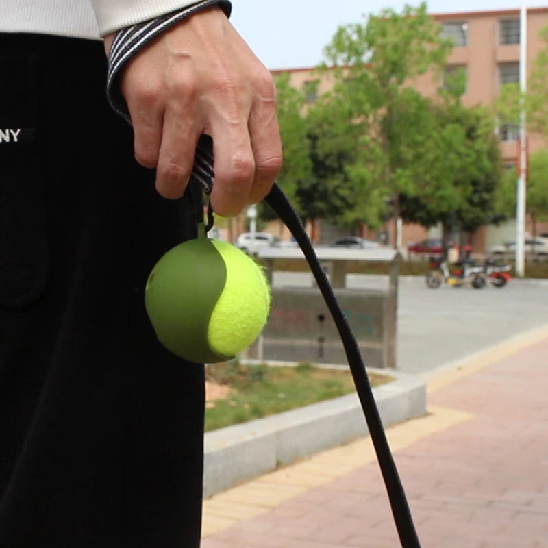 Hands-Free Tennis Ball Holder