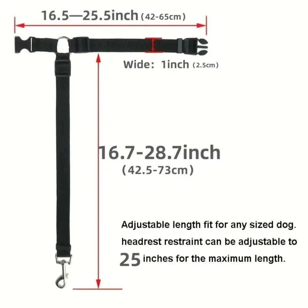 Adjustable Pet Seat Belt