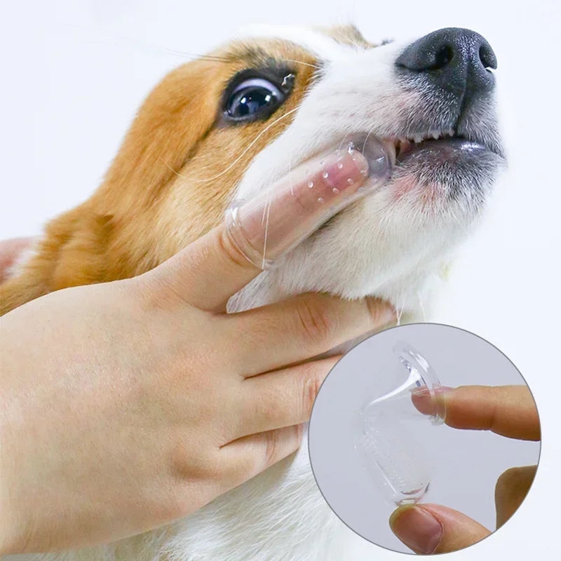 Soft Finger Pet Toothbrush