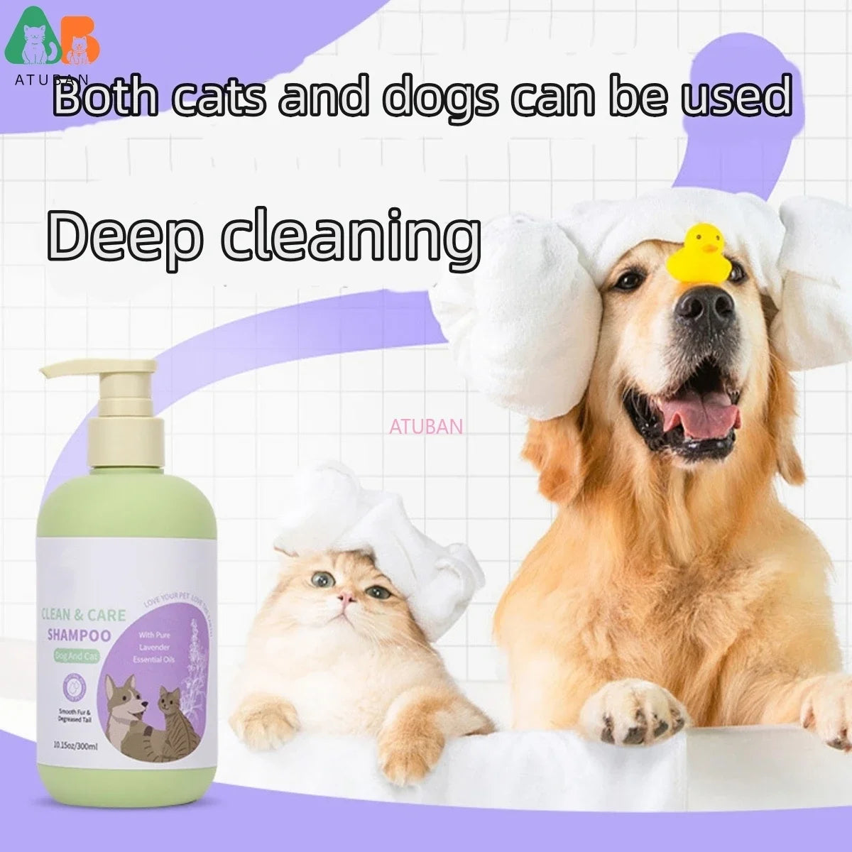 ATUBAN Dog Shampoo