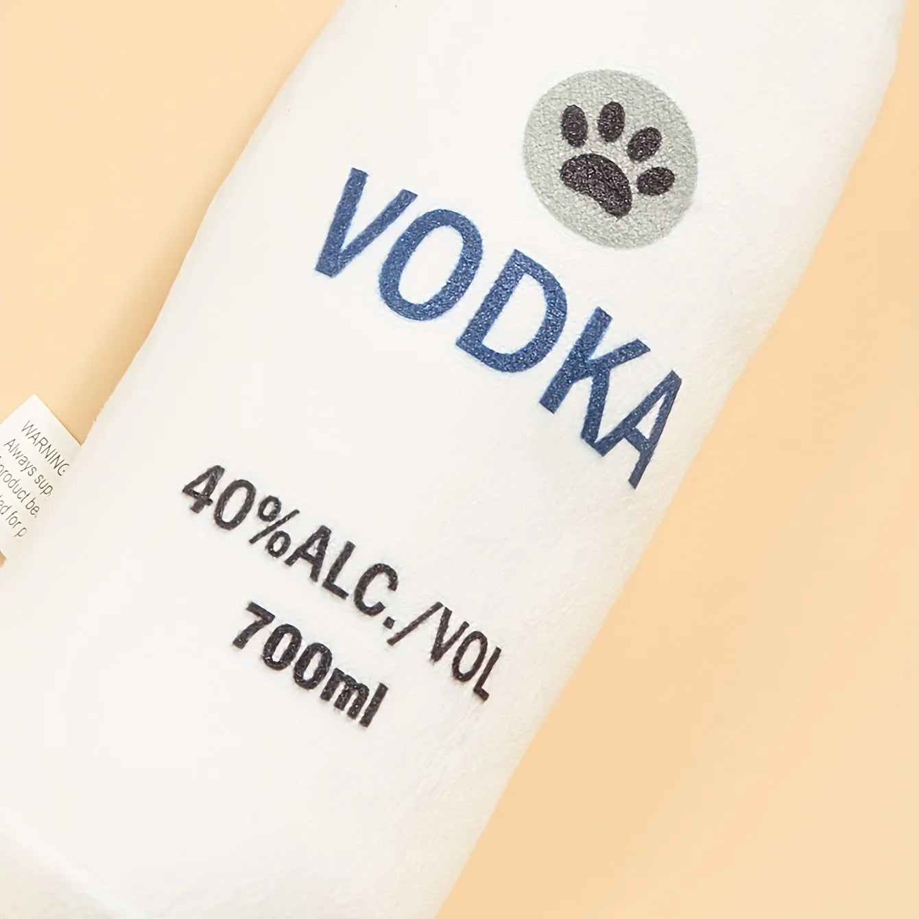 Vodka Bottle Dog Chew Toy