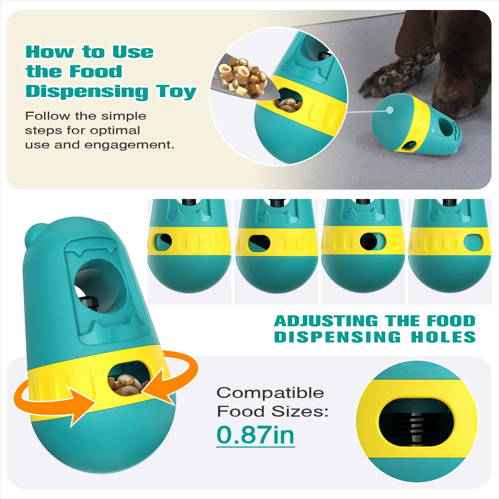 Dog Puzzle Feeder Toy