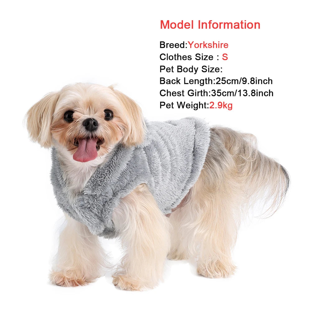 Soft Fleece Pet Dog Clothes