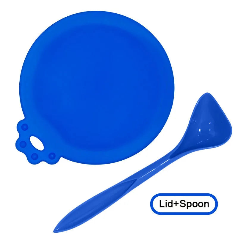 Reusable Pet Can Cover & Spoon