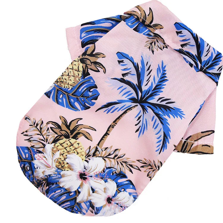 Hawaiian Summer Dog Shirt