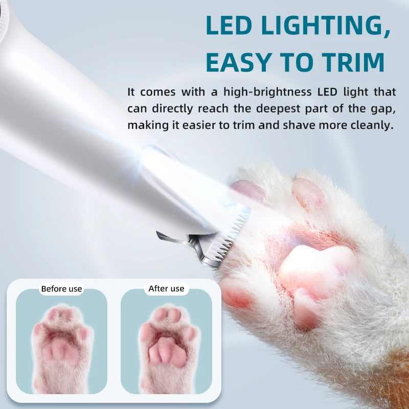 LED Pet Grooming Clipper