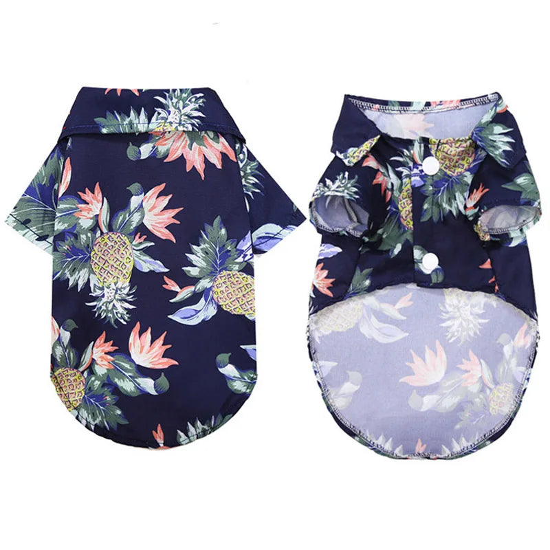 Hawaiian Summer Dog Shirt