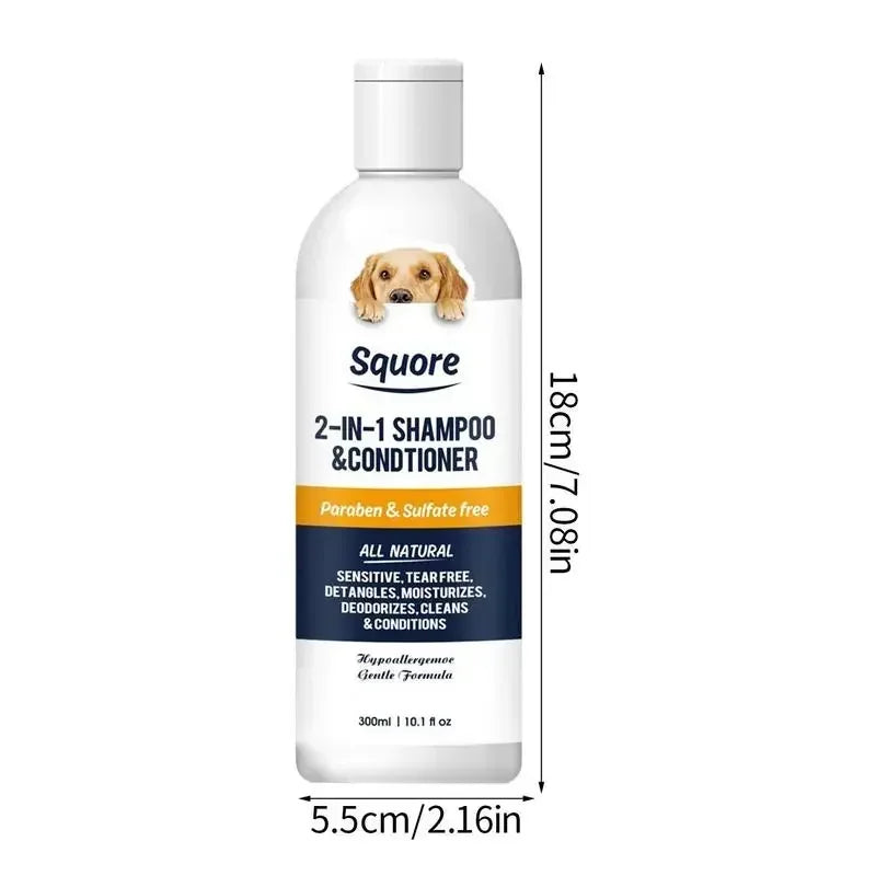 2-in-1 Puppy Shampoo and Conditioner