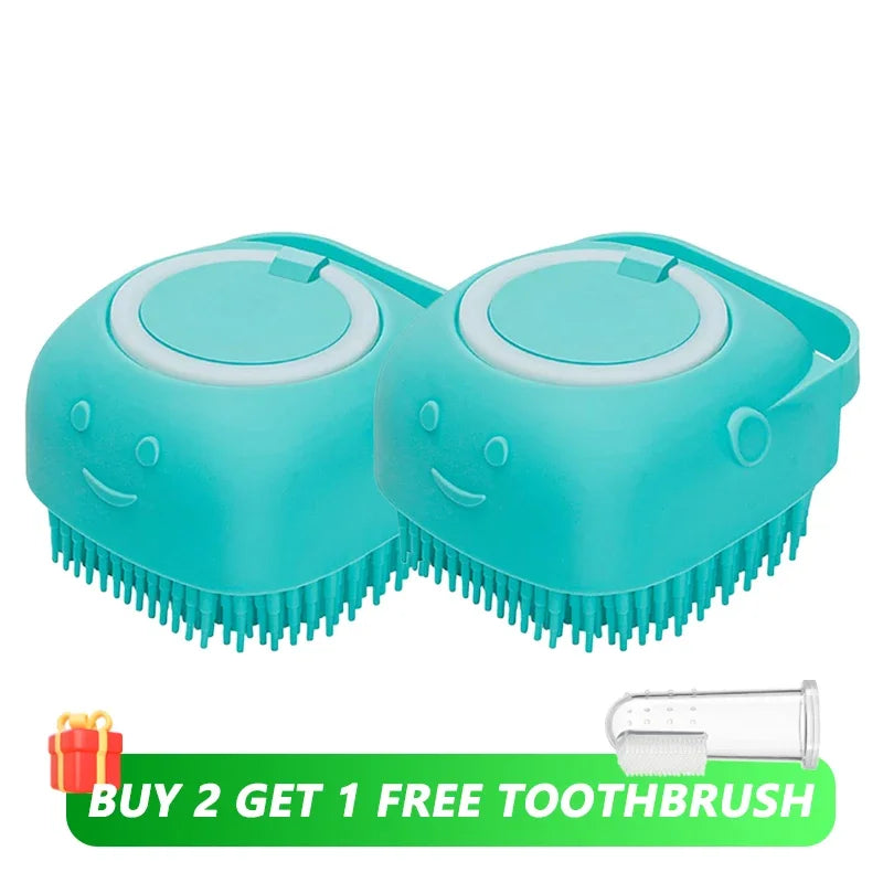 Silicone Pet Bath Brush