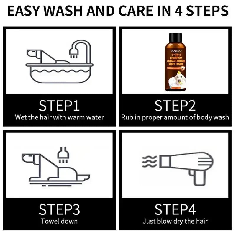 3-in-1 Coconut Dog Shampoo