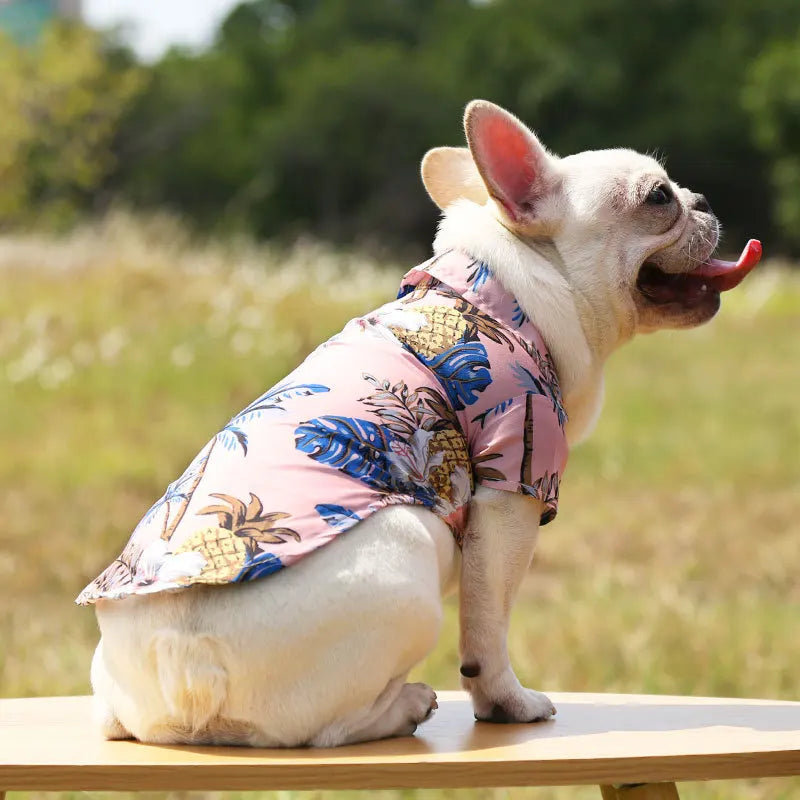 Hawaiian Summer Dog Shirt