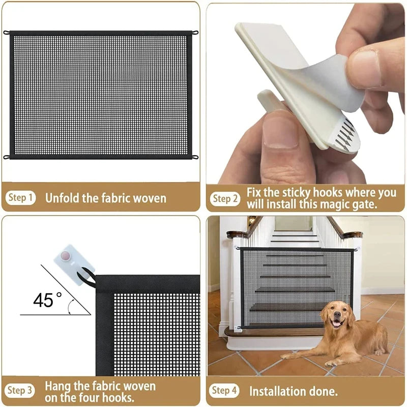 Folding Dog Barrier Fence
